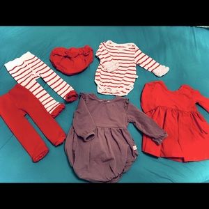 RUFFLEBUTTS BUNDLE!! 2Tights NWOT 1 L/S Bodysuit Bloomers Swing Dress AND Bubble